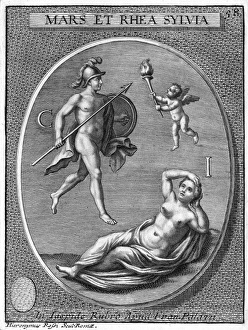 MARS AND RHEA SILVIA. The Vestal Virgin Rhea Silvia, mother of Romulus and Remus MARS AND RHEA SILVIA. The Vestal Virgin Rhea Silvia, mother of Romulus and Remus