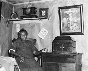 MARYLAND: WOMAN, 1940. Louise Dyson, wife of a borrower in the Farm Service Agency loan MARYLAND: WOMAN, 1940. Louise Dyson, wife of a borrower in the Farm Service Agency loan