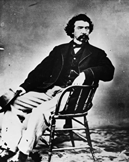 MATHEW BRADY (c1823-1896). American photographer. Photographed in 1861 MATHEW BRADY (c1823-1896). American photographer. Photographed in 1861