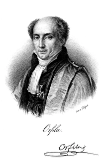 MATTHIEU ORFILA (1787-1853). French chemist. Lithograph, French, 19th century MATTHIEU ORFILA (1787-1853). French chemist. Lithograph, French, 19th century
