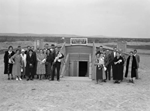 Members of the congregation of Friends Quaker church in Dead Ox Flat, Malheur County, Oregon Members of the congregation of Friends Quaker church in Dead Ox Flat, Malheur County, Oregon