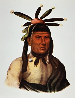 MENOMINEE NATIVE AMERICAN CHIEF. Amiskquew, American Menominee Native American chief MENOMINEE NATIVE AMERICAN CHIEF. Amiskquew, American Menominee Native American chief