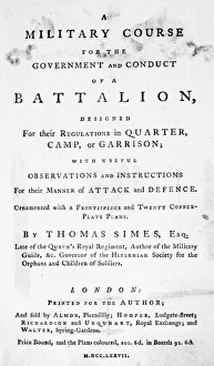 MILITARY TEXT BOOK, 1777. A Military Course MILITARY TEXT BOOK, 1777. A Military Course