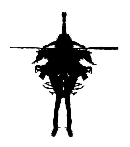 Inkblot Prints: Rorschach-Inspired Inkblot Print