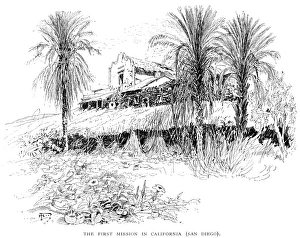 MISSION: CALIFORNIA. San Diego de Alcala, founded by Father Junipero Serra in 1769 MISSION: CALIFORNIA. San Diego de Alcala, founded by Father Junipero Serra in 1769