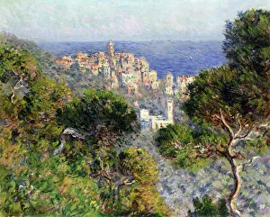 MONET: BORDIGHERA, 1884. View of Bordighera. Oil on canvas by Claude Monet, 1884 MONET: BORDIGHERA, 1884. View of Bordighera. Oil on canvas by Claude Monet, 1884