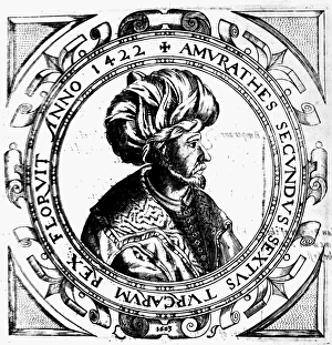 MURAD II (c1404-1451). Also known as Amurath II. Ottoman sultan, son and successor of Muhammad I MURAD II (c1404-1451). Also known as Amurath II. Ottoman sultan, son and successor of Muhammad I