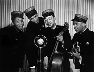 Bassist Collection: MUSIC: THE INK SPOTS. Popular American vocal group of the 1930s and 1940 s