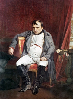 Napoleons first abdication at Fontainebleau, 6 April 1814 Napoleons first abdication at Fontainebleau, 6 April 1814