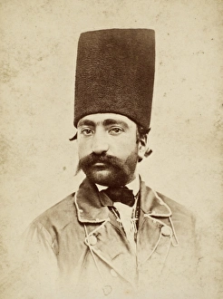 NASER AL-DIN (1831-1896). Shah of Iran 1848-96 NASER AL-DIN (1831-1896). Shah of Iran 1848-96