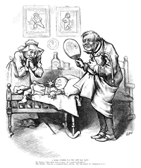 NAST: ELECTION, 1876. A Hard Summer for the Soft Rag Baby. Cartoon by Thomas Nast NAST: ELECTION, 1876. A Hard Summer for the Soft Rag Baby. Cartoon by Thomas Nast