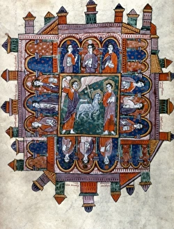NEW JERUSALEM, c1220. New Heavenly Jerusalem NEW JERUSALEM, c1220. New Heavenly Jerusalem