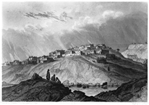 NEW MEXICO: LAGUNA PUEBLO. A view of Laguna Pueblo, New Mexico NEW MEXICO: LAGUNA PUEBLO. A view of Laguna Pueblo, New Mexico