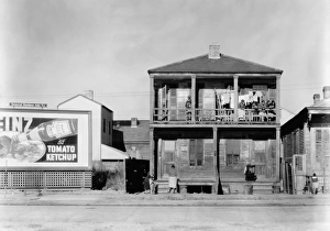 NEW ORLEANS: HOUSE, 1936. A view of a house in New Orleans, Louisiana NEW ORLEANS: HOUSE, 1936. A view of a house in New Orleans, Louisiana