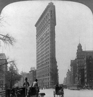 NEW YORK: FLATIRON, c1903. The Flatiron building, New York. Photograph, c1903 NEW YORK: FLATIRON, c1903. The Flatiron building, New York. Photograph, c1903