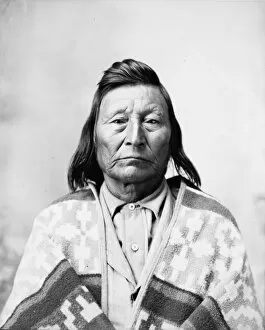 Nez Perce Gallery: NEZ PERCE NATIVE AMERICAN. Wa-nik-noote, a Nez Perce Native American. Photograph, c1899
