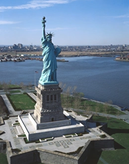 NYC: STATUE OF LIBERTY. The Statue of Liberty in New York City. Photograph by Jack Boucher NYC: STATUE OF LIBERTY. The Statue of Liberty in New York City. Photograph by Jack Boucher