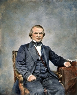 oil over a photograph, c1865, by Mathew Brady oil over a photograph, c1865, by Mathew Brady