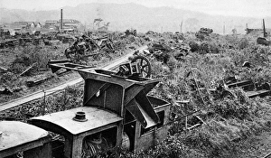 PANAMA CANAL, c1910. Old French machinery at Empire, Canal Zone, Panama. Photopostcard PANAMA CANAL, c1910. Old French machinery at Empire, Canal Zone, Panama. Photopostcard