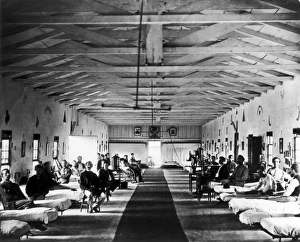 Patients in ward K of Armory Square Hospital, Washington, D.C., during the American Civil War, 1865 Patients in ward K of Armory Square Hospital, Washington, D.C., during the American Civil War, 1865