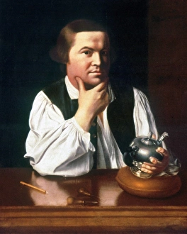 PAUL REVERE (1735-1818). American patriot PAUL REVERE (1735-1818). American patriot