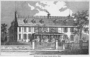 Peacefield, or the Old House, the Adams home in Quincy, Massachusetts, residence of President John Adams from 1788 Peacefield, or the Old House, the Adams home in Quincy, Massachusetts, residence of President John Adams from 1788