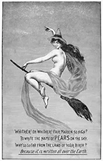 Soap Gallery: PEARS SOAP ADVERTISEMENT. Engraved English advertisement, 1889