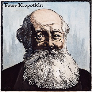 PETR ALEKSEEVICH KROPOTKIN (1842-1921). Russian geographer, revolutionist, anarchist PETR ALEKSEEVICH KROPOTKIN (1842-1921). Russian geographer, revolutionist, anarchist