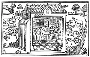 PHARAOH'S DREAM. Pharaohs Dream, in which he saw the seven lean kine (by the river's) PHARAOH'S DREAM. Pharaohs Dream, in which he saw the seven lean kine (by the river's)
