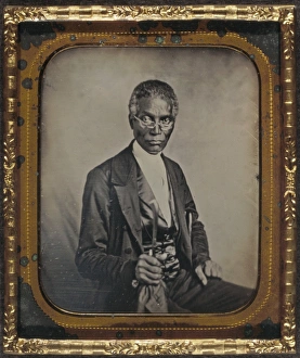 Related Images Gallery: PHILIP COKER (?-1868). Chaplain of the Senate of Liberia. Daguerreotype by Augustus Washington
