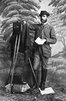 PHOTOGRAPHER, 1900. Hungarian photographer, 1900 PHOTOGRAPHER, 1900. Hungarian photographer, 1900