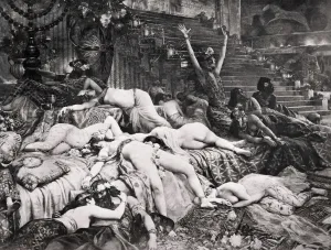<b class=qtipBold><figcaption>Photogravure, late 19th century</figcaption></b><br>BELSHAZZAR'S FEAST. Photogravure, late 19th century.<br><em>© none</em> Photogravure, late 19th century