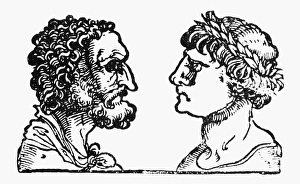 PHYSIOGNOMY, 1533. Foreheads of vain and lustful men PHYSIOGNOMY, 1533. Foreheads of vain and lustful men