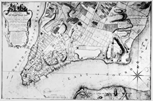 Plan of the City of New York, surveyed in 1767 by Bernard Ratzer, and inscribed by Ratzer to Henry Moore Plan of the City of New York, surveyed in 1767 by Bernard Ratzer, and inscribed by Ratzer to Henry Moore