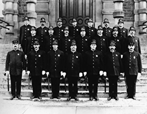 POLICEMEN, 1909. The Sandusky, Ohio, police force in 1909 POLICEMEN, 1909. The Sandusky, Ohio, police force in 1909