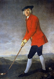 Portrait of William St. Clair of Roslin. Oil, 1771 Portrait of William St. Clair of Roslin. Oil, 1771