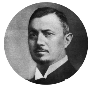 Portrait Prints: Reinhard Scheer Print - Early 20th Century Portrait