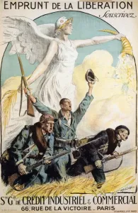World War I: French Poster Print - The Liberation Loan
