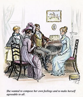 PRIDE & PREJUDICE, 1894. She wanted to compose her own feelings and to make herself