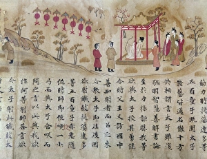 Prince Gautama wills his arrows to pierce targets using a bow only he could draw Prince Gautama wills his arrows to pierce targets using a bow only he could draw