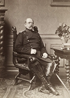 PRINCE OTTO von BISMARCK (1815-1898). Prince Otto von Bismarck-Schonhausen PRINCE OTTO von BISMARCK (1815-1898). Prince Otto von Bismarck-Schonhausen