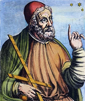 North African Gallery: PTOLEMY (2nd CENTURY A.D.). Alexandrian astronomer, mathematician and geographer