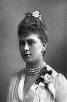 British Monarchy Collection: QUEEN MARY (1867-1953). Queen consort of King George V of Great Britain. Photograph by W
