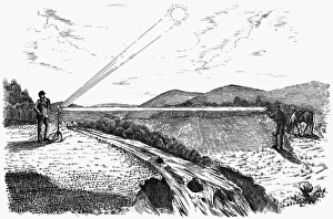 RADIOPHONE, 1880. Line drawing, late 19th century RADIOPHONE, 1880. Line drawing, late 19th century