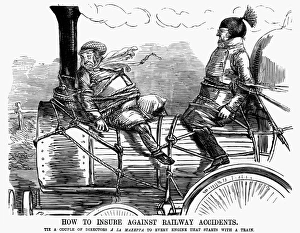 RAILROAD SAFETY, 1853. How to Insure Against Railway Accidents RAILROAD SAFETY, 1853. How to Insure Against Railway Accidents