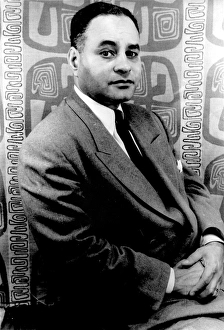 RALPH J. BUNCHE (1904-1971). American diplomat. Photographed by Carl Van Vechten, 1951 RALPH J. BUNCHE (1904-1971). American diplomat. Photographed by Carl Van Vechten, 1951