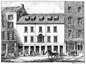 Pearl Street Gallery: Residence of Governor George Clinton (1739-1812) in Pearl Street