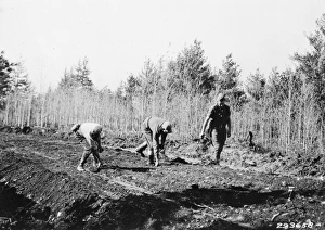 ROAD BUILDING, c1930. Road building somewhere in the United States. Photograph, c1930 ROAD BUILDING, c1930. Road building somewhere in the United States. Photograph, c1930