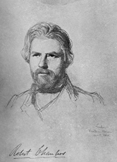 ROBERT CHAMBERS (1802-1871). Scottish publisher, writer, and natural philosopher ROBERT CHAMBERS (1802-1871). Scottish publisher, writer, and natural philosopher