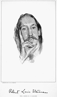 ROBERT LOUIS STEVENSON (1850-1894). Scottish man of letters ROBERT LOUIS STEVENSON (1850-1894). Scottish man of letters